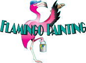 Flamingo Painting Logo